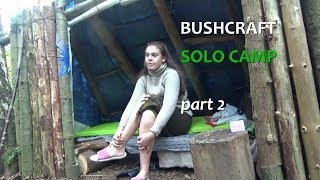 Bushcraft Hygiene Solo Camp