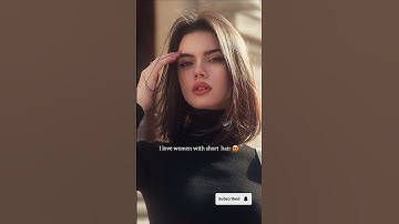 I love ❤️ women with short hair 😍 🥰🫶if you have short hair subscribe♡☆#short #viral #shorthair #cut