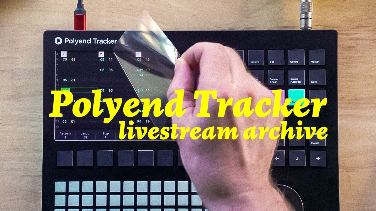 Polyend】パターンを打ち壊せ。掟破りな”トラッカー”スタイルの