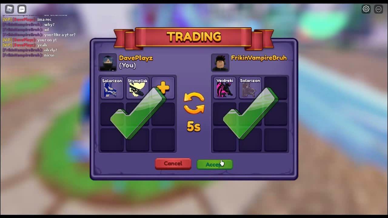 Trading in ROBLOX Dragon Adventures! YouTube