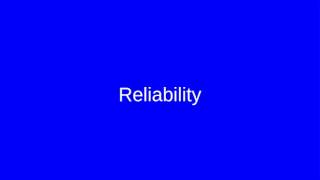3 Validity and Reliability