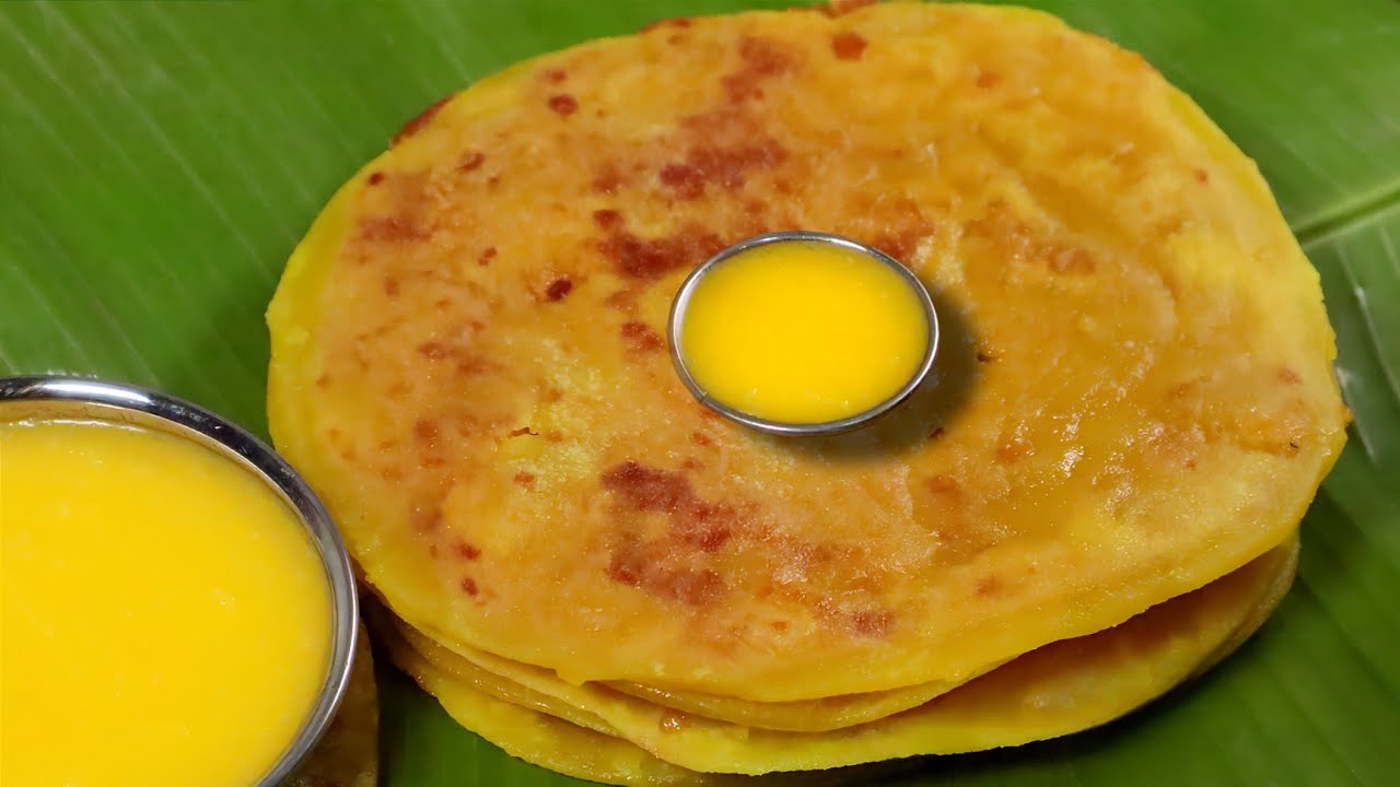 ಅದ್ಭುತ ಹೋಳಿಗೆ ಲಟ್ಟಿಸುವ,ರುಬ್ಬುವ ಪಜೀತಿ ಇಲ್ಲ ಮಿಕ್ಸಿ,ಮಷೀನ್ ಬೇಡ | Obbattu Without Grinding And Rolling