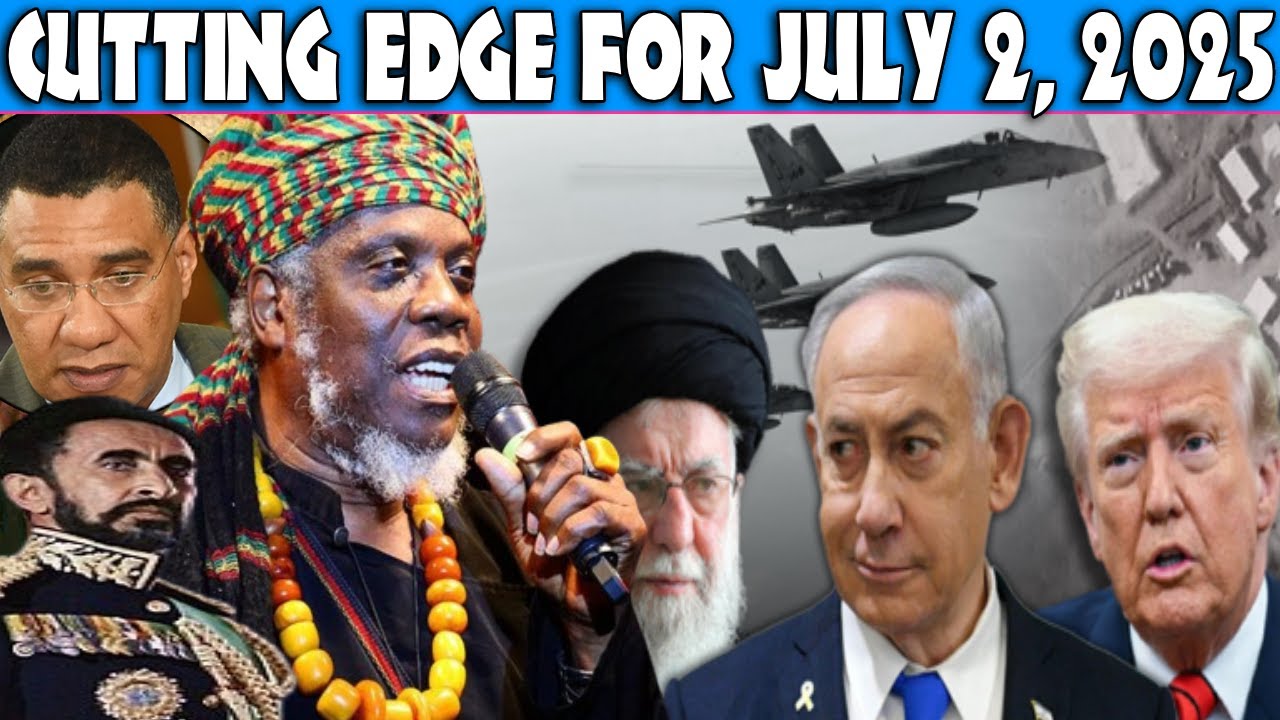 Mutabaruka Cutting Edge For July 2 2025 | Trump Israel Vs Iran + More Locally