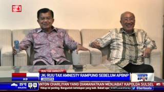 JK Ingin RUU Tax Amnesty Selesai Sebelum Pengesahan APBNP