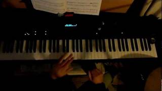 Unsolved Mysteries Theme Song on Piano yamaha cp50 - Adam Monroe