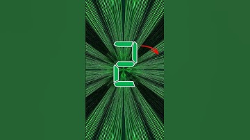 5 Second Timer ⏰ #green #digital #matrix