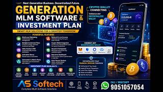 Famous Next-Generation MLM Software with Crypto Wallet Integration | Decentralized Investment Platform Demo Profile