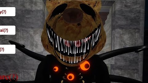 MR STITCHY! Piggy the result of isolation Bot concepts new jumpscare!