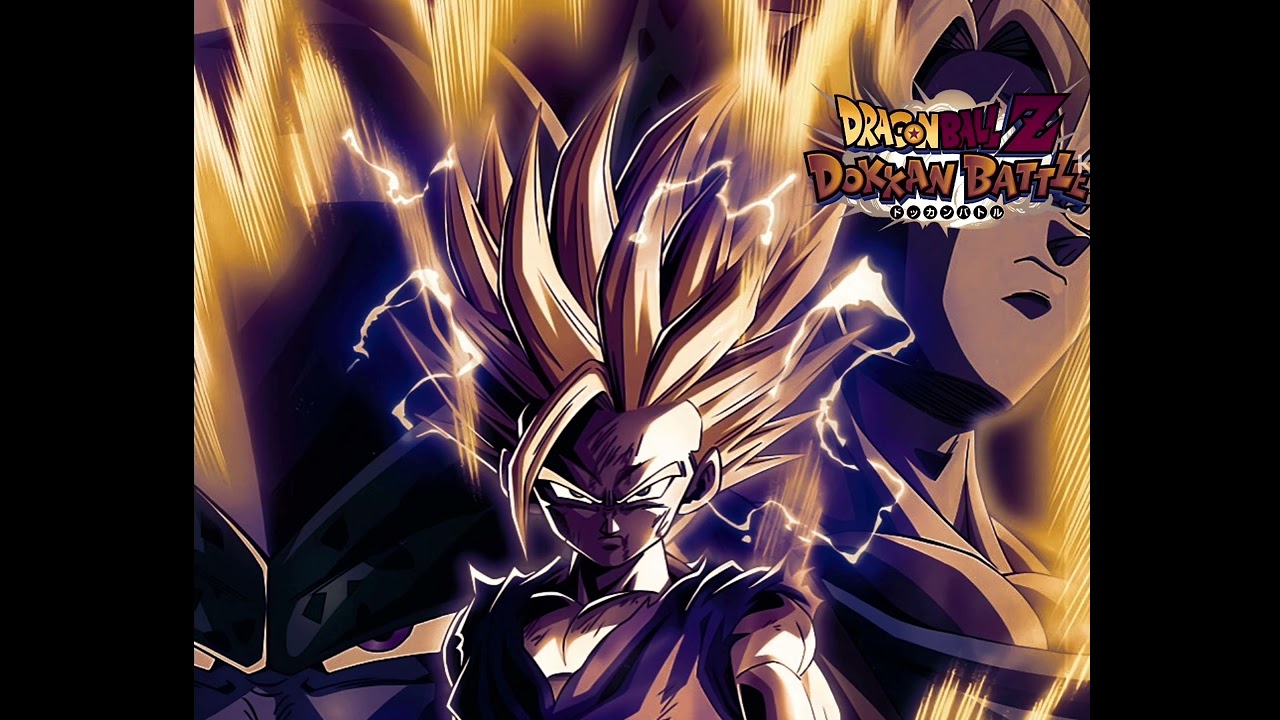 #dokkanbattle : LR PHY Super Saiyan 2 Gohan ( Youth) Active Skill OST Anti Nightcore