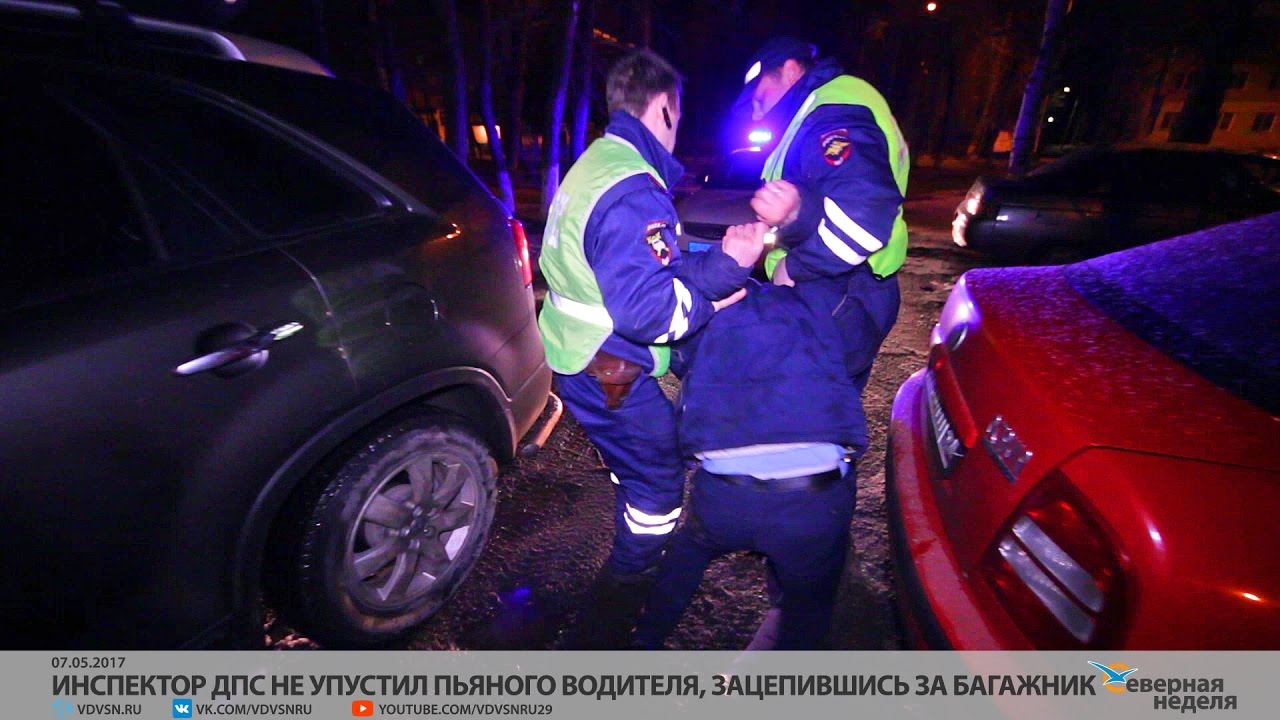Осмотр багажника инспектором Осмотр багажника инспектором