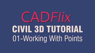 Famous Civil 3D Tutorial_01-Working with Points Profile