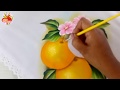 Pintura En Tela Para Principiantes Como Pintar Naranjas