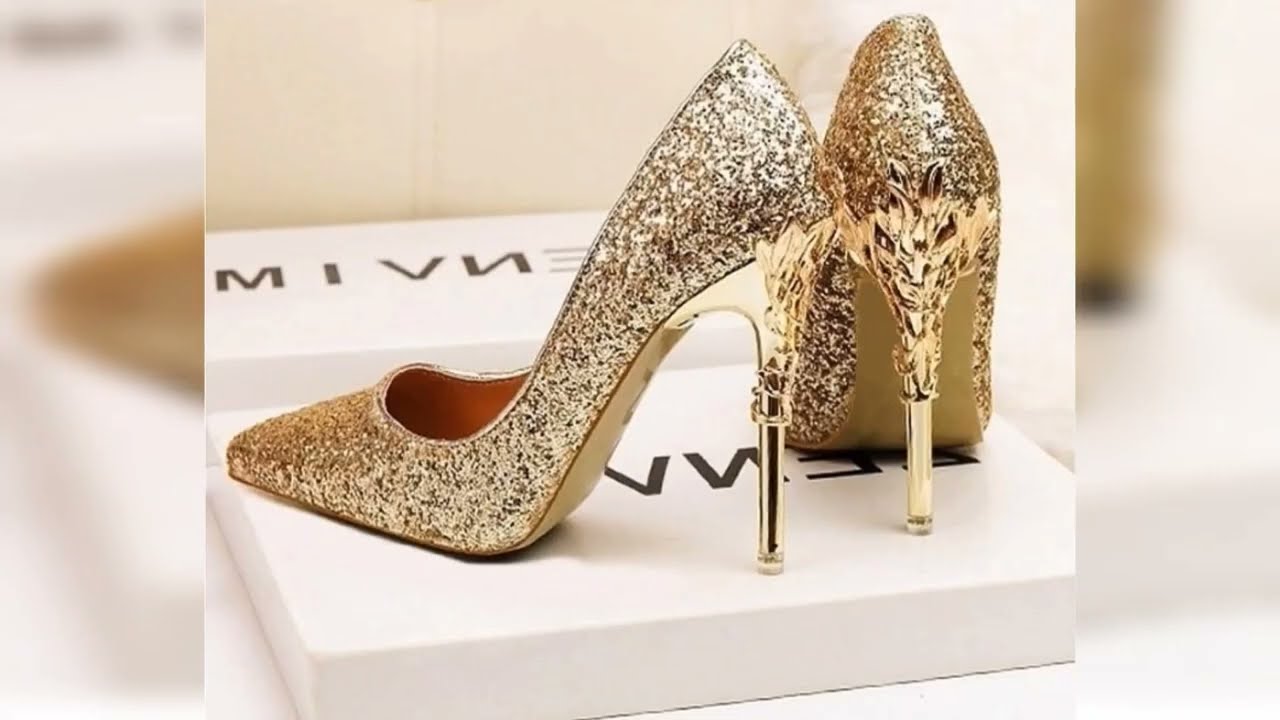 Footwear Shoes Collection 2021 || Bridal heels || Fancy high heels || wedding shoes ||