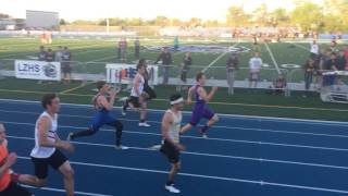 100m Lake Zurich Sectionals 2016 - 11.44 FAT