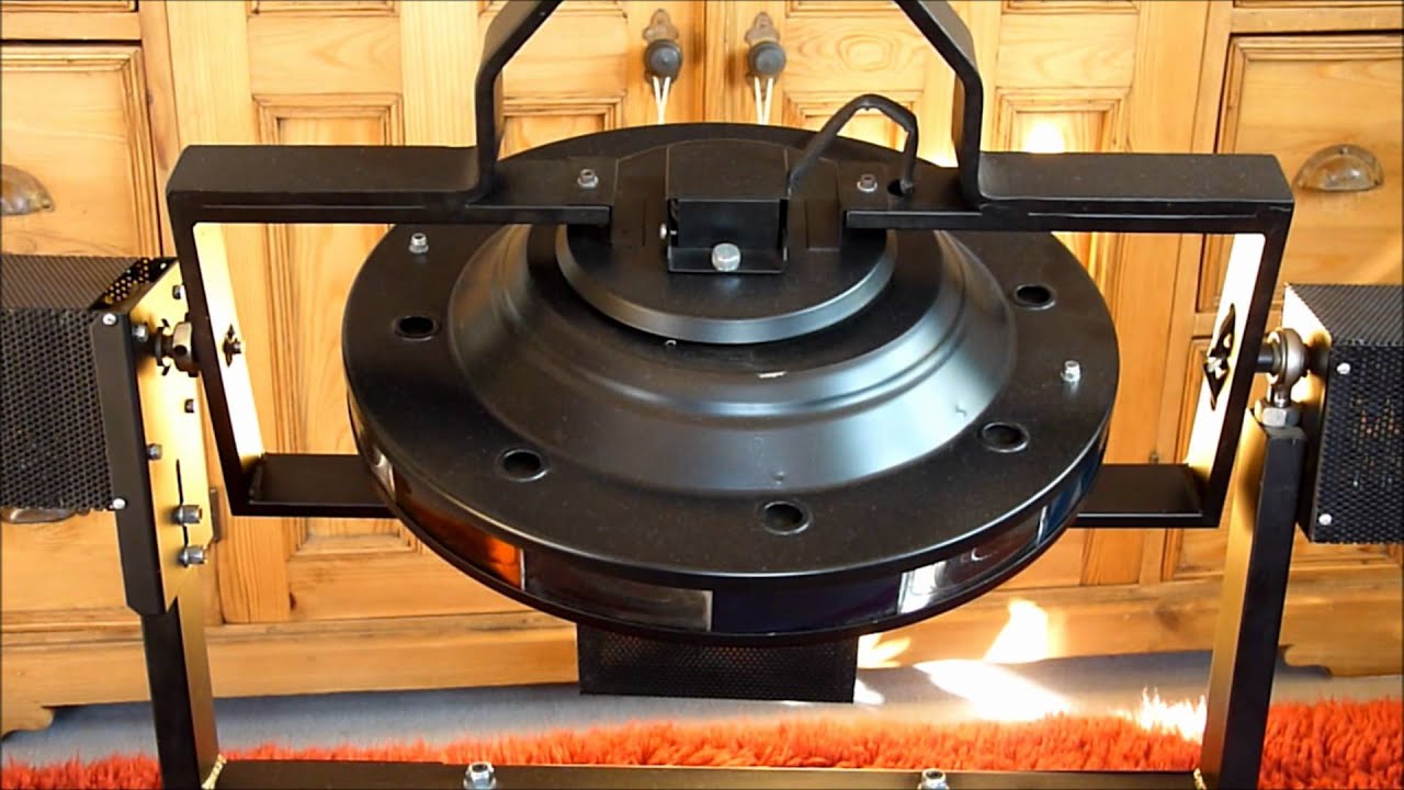 Restaurierte Discoeffekte aus den 80'er und 90'er Jahren - Demo bei Tageslicht