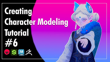 Creating a Character Modeling Tutorial - Part 6/ 캐릭터 모델링 제작 - Part 6