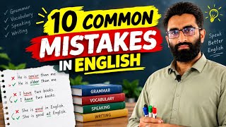 10 Common Mistakes in English | Stop Making These English Mistakes!