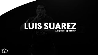 Luis Suárez Wallpaper - Speed Art - Designed By CraanenDesigns screenshot 2