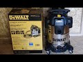 Строительный Пылесос Распаковка и Тест DeWalt DXV10SA