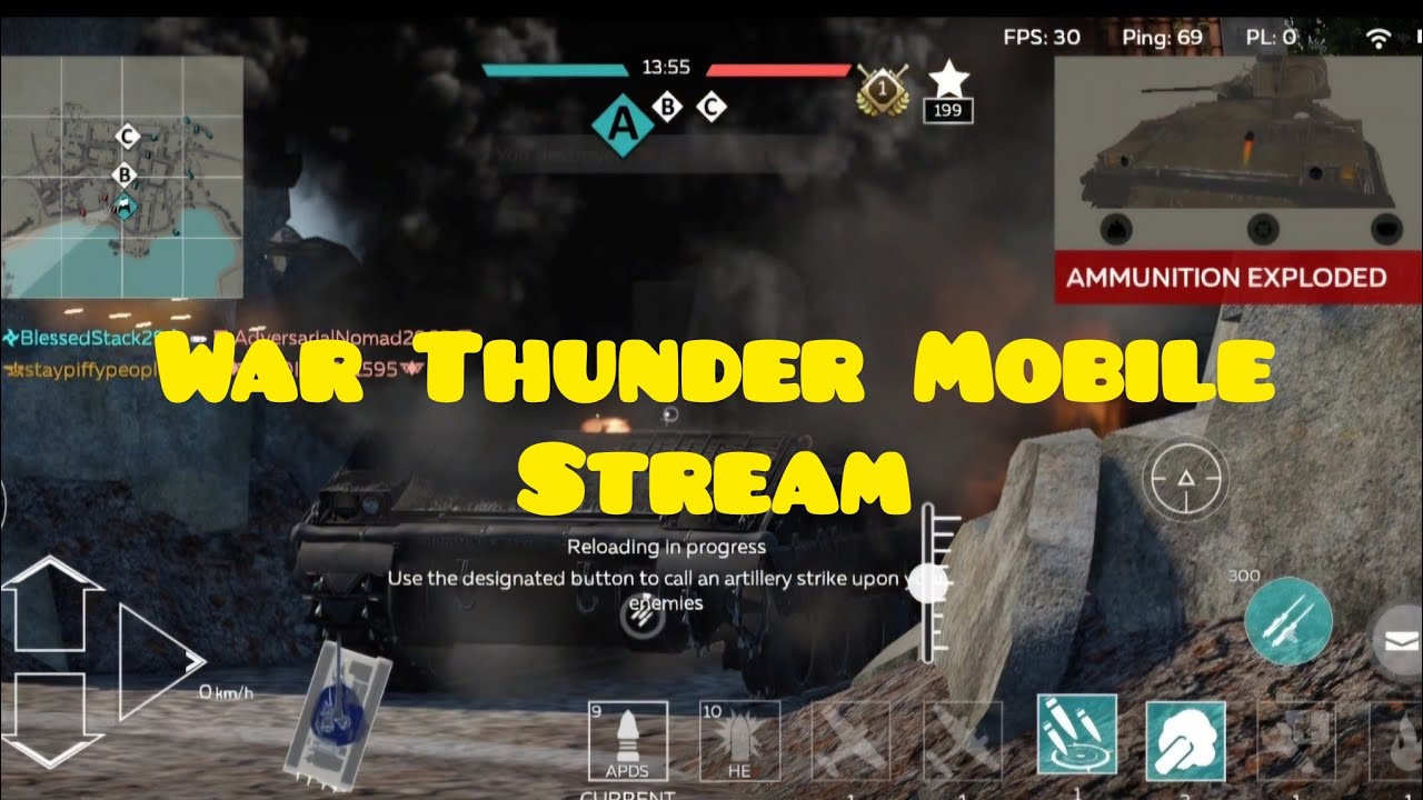 War Thunder Mobile Stream (pre-recorded) - YouTube