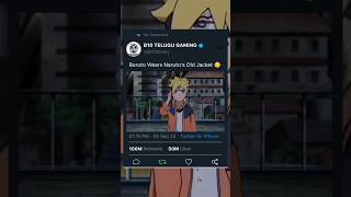 Otaku Boruto Wear Naruto Old Jacket