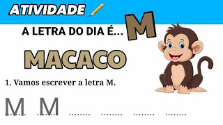 Atividade da letra M |Alfabetização