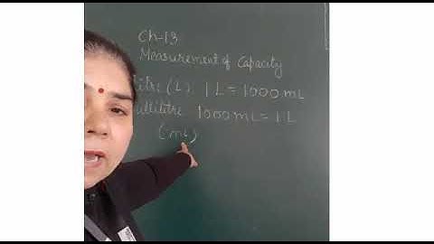 Class-III- Mathematics-Ch.- 13- Measurement of Capacity