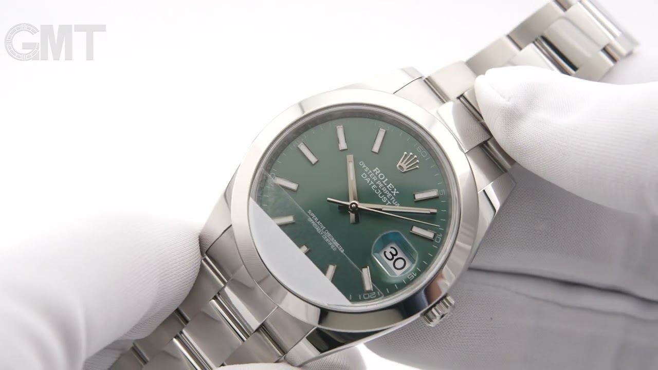 ROLEX デイトジャスト 41 126300 ミントグリーン オイスター 