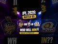 IPL 2026 Match 65 | KKR vs MI 🔥 Who Will Win This Mega Clash?
