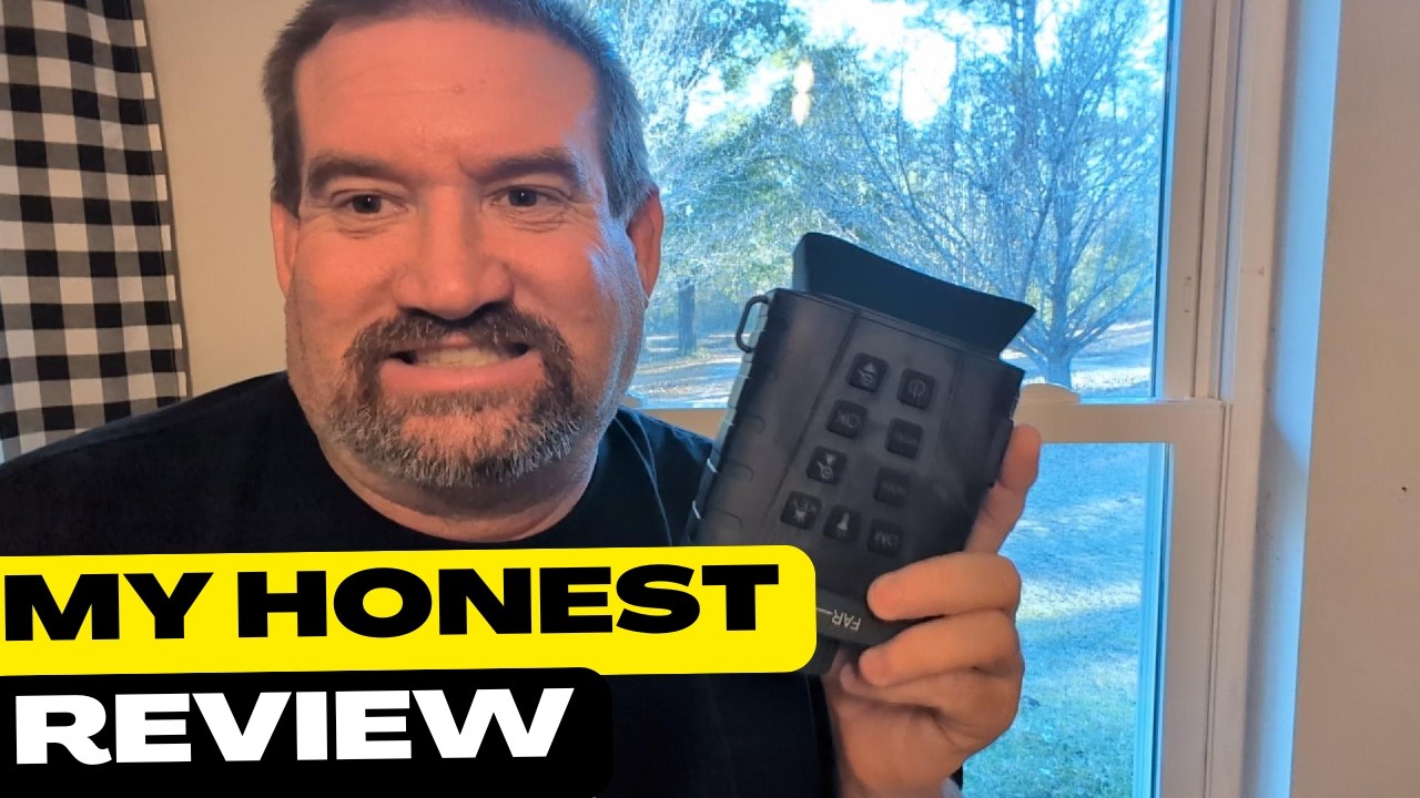 HOTPEAK 4K Night Vision Goggles, 112 MP Night Vision Binoculars with 64GB Card, 12X Zoom