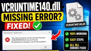 Fix VCRUNTIME140.dll Missing Error in 2 Minutes! (2026) screenshot 5
