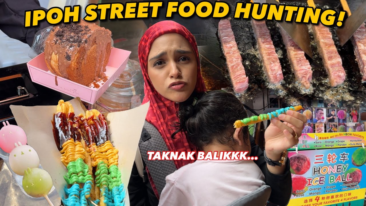 Review LATEST Concubine Street IPOH 2024! *Playing Tourist*