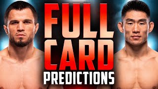My MOST CONFIDENT Picks For UFC Shanghai | Nurmagomedov vs Yadong 