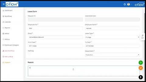Cflow - How to initiate a request