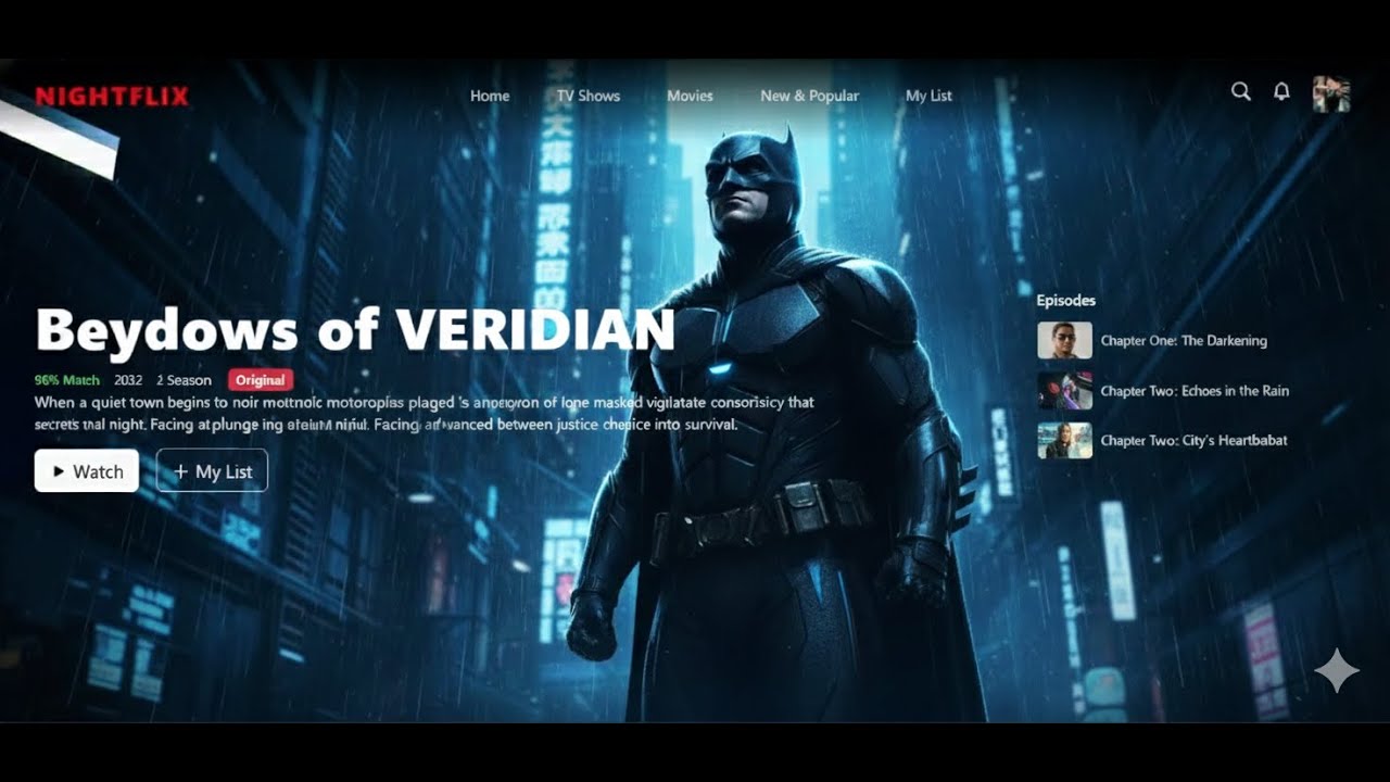 Build a Netflix-Style Website Using HTML, CSS & Bootstrap | Step-by-Step Tutorial