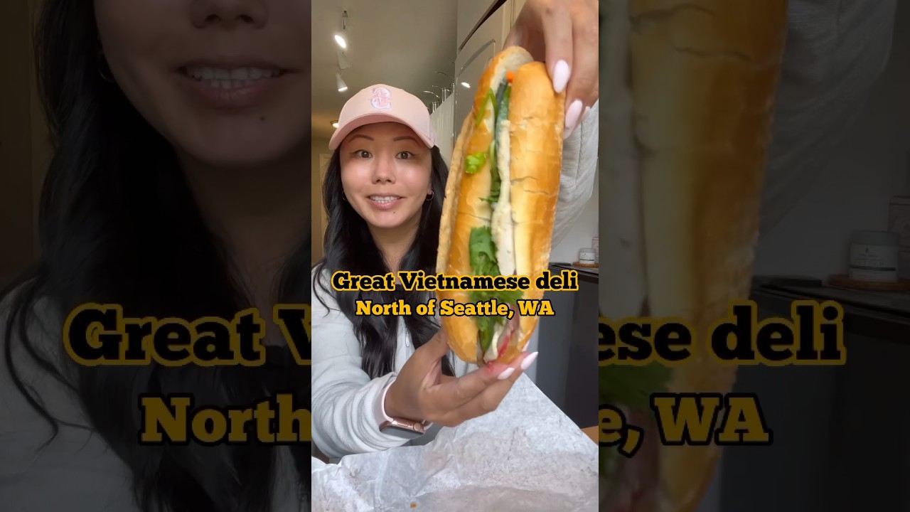 Great Vietnamese deli in Edmonds, WA! 📍Seattle Deli 