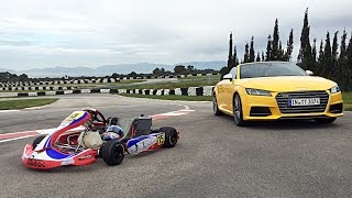 Audi TTS Roadster vs. Rennkart - GRIP - Folge 309 - RTL2