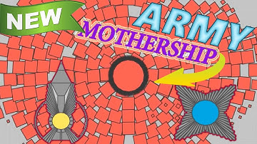 NEW MOTHERSHIP ARMY?! CREATE YOUR OWN MOTHERSHIP TANK! (Diepio)