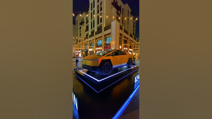World’s First 24K Gold Plated Tesla Cybertruck 🔥