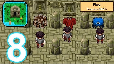 Survival RPG 2 : Temple Ruins 2D- Gameplay Walkthrough, Part 8 (iOS, Android) | SRPG 2