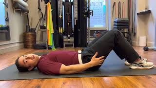 Long Lever Glute Bridge Hamstring Bias