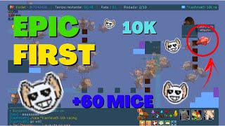 FIRST + 60 MICES + 10K RACING GAMEPLAY - TRANSFORMICE #1