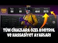 BU AYARLARLA AİM CANAVAR OLACAKSIN!!🤯TÜM CİHAZLARA ÖZEL KONTROL VE HASSASİYET AYARLARI! GÜNCEL