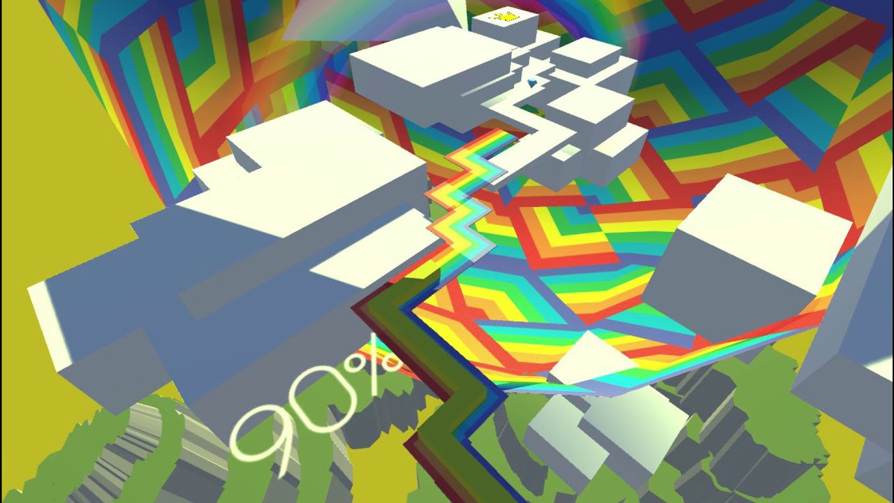 [FanMade]Dancing Line - The Sunset Mountain by qqxqqx