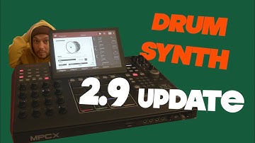Akai Mpc X Live One 2.9 Update DRUM SYNTH