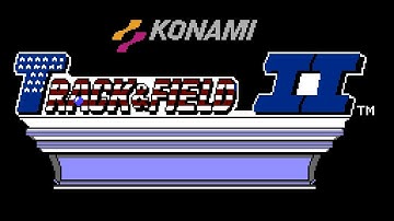 Track and Field II (Konami, 1989) - NES Gameplay