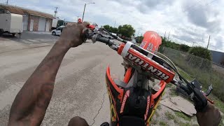 2004 Crf250r Test Ride After Exhaust Valve Rocker Arm Replacement TheVeeTouch