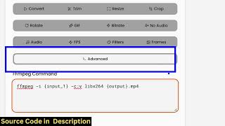 Build a React.js FFMPEG WASM Video Editor With Progressbar in Browser Using Radix UI in TypeScript screenshot 5