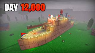 12,000 days on this Strongest Warship Base in 99 Nights in the Forest 🚢 screenshot 3