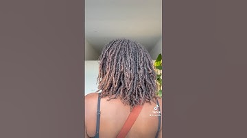 2 years of trusting the microloc journey. #microlocs #locstyles #locs #sisterlocks #microlocjourney